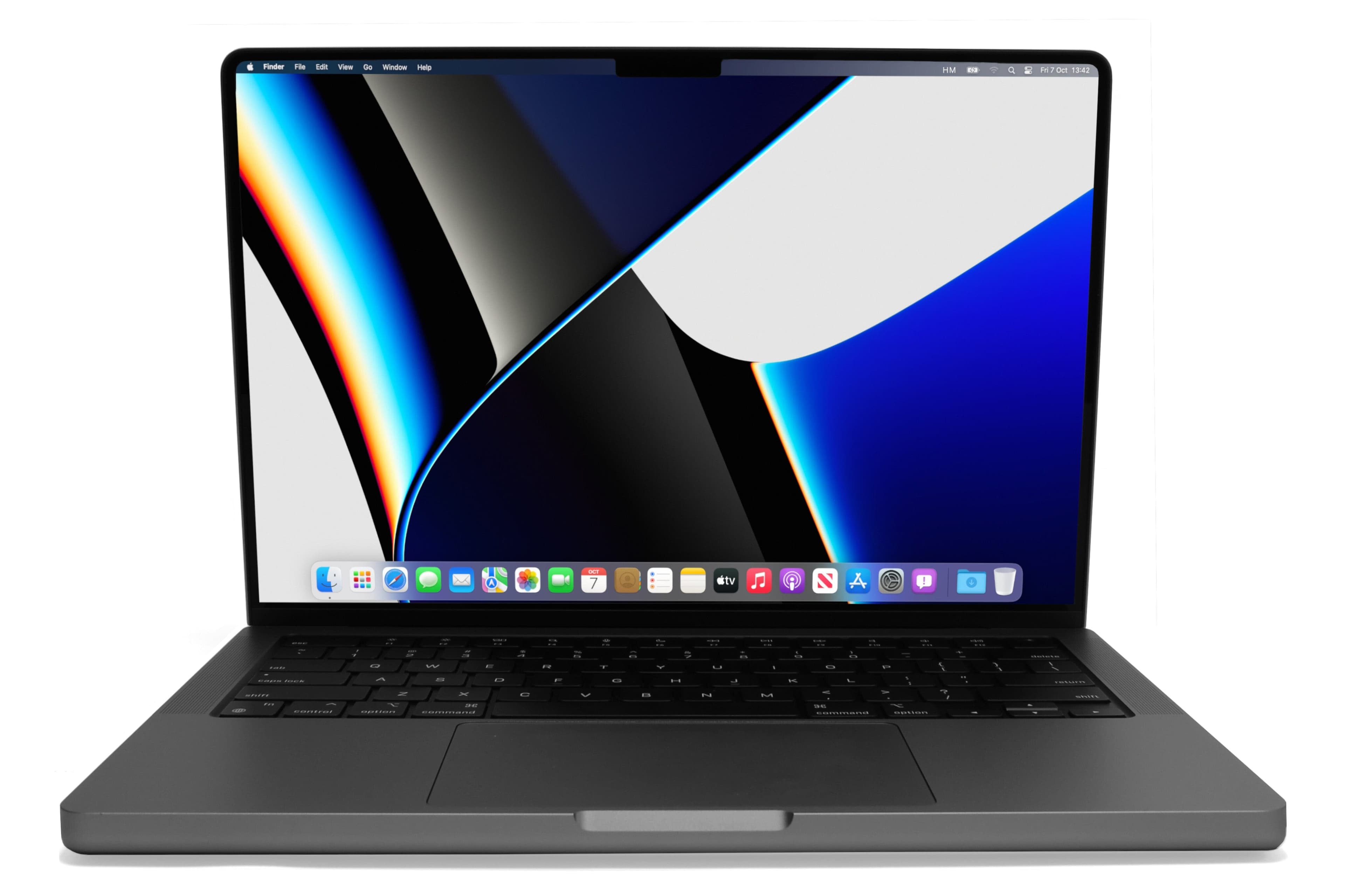 MacBook Pro 14-inch M2 in space gray